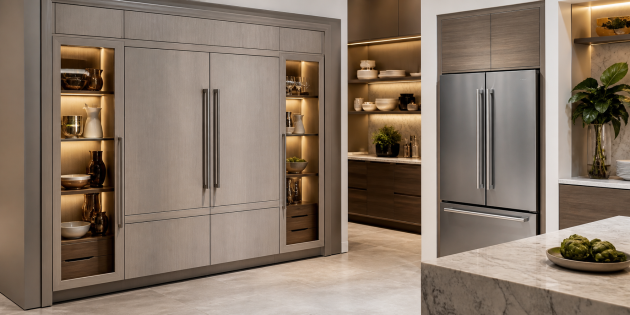 Built-In vs Freestanding Refrigerators: Which Is Best for a Luxury Kitchen?
