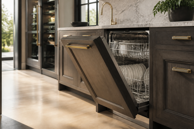 Panel-Ready Dishwashers: How to Get a Flush Built-In Look in a Luxury Kitchen