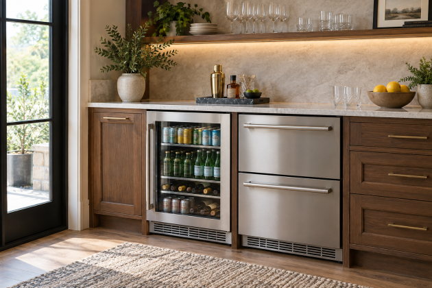 Refrigerator Drawers vs Beverage Centers: Which Undercounter Appliance Fits Best?