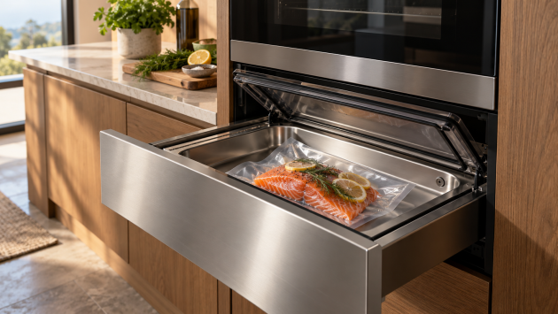 Built-In Vacuum-Sealing Drawer vs Countertop Sealer: Which Fits Your Kitchen?