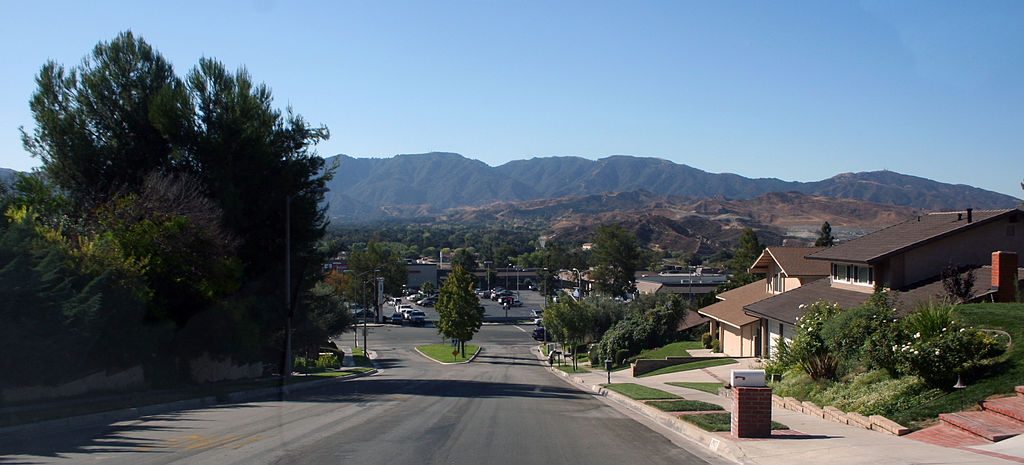 Kenroy and Soledad Canyon Roads Near Sand Canyon Road. Canyon Country, Santa Clarita, California