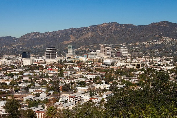 Glendale from Forest Lawn